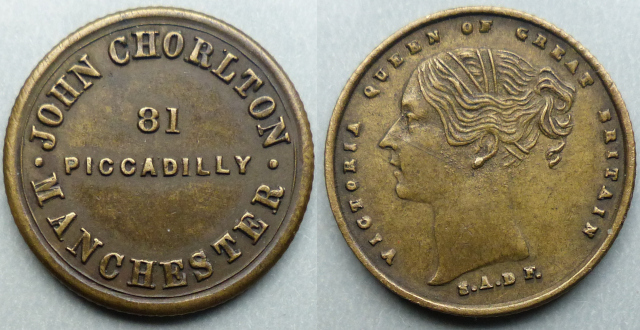 Manchester, John Chorlton toy dealer W3220